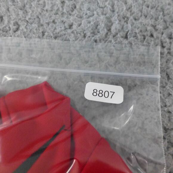 Nike Pro Combat Shirt Mens Large Fitted Red Dri Fit Golf Long Sleeve Swoosh - Picture 10 of 10